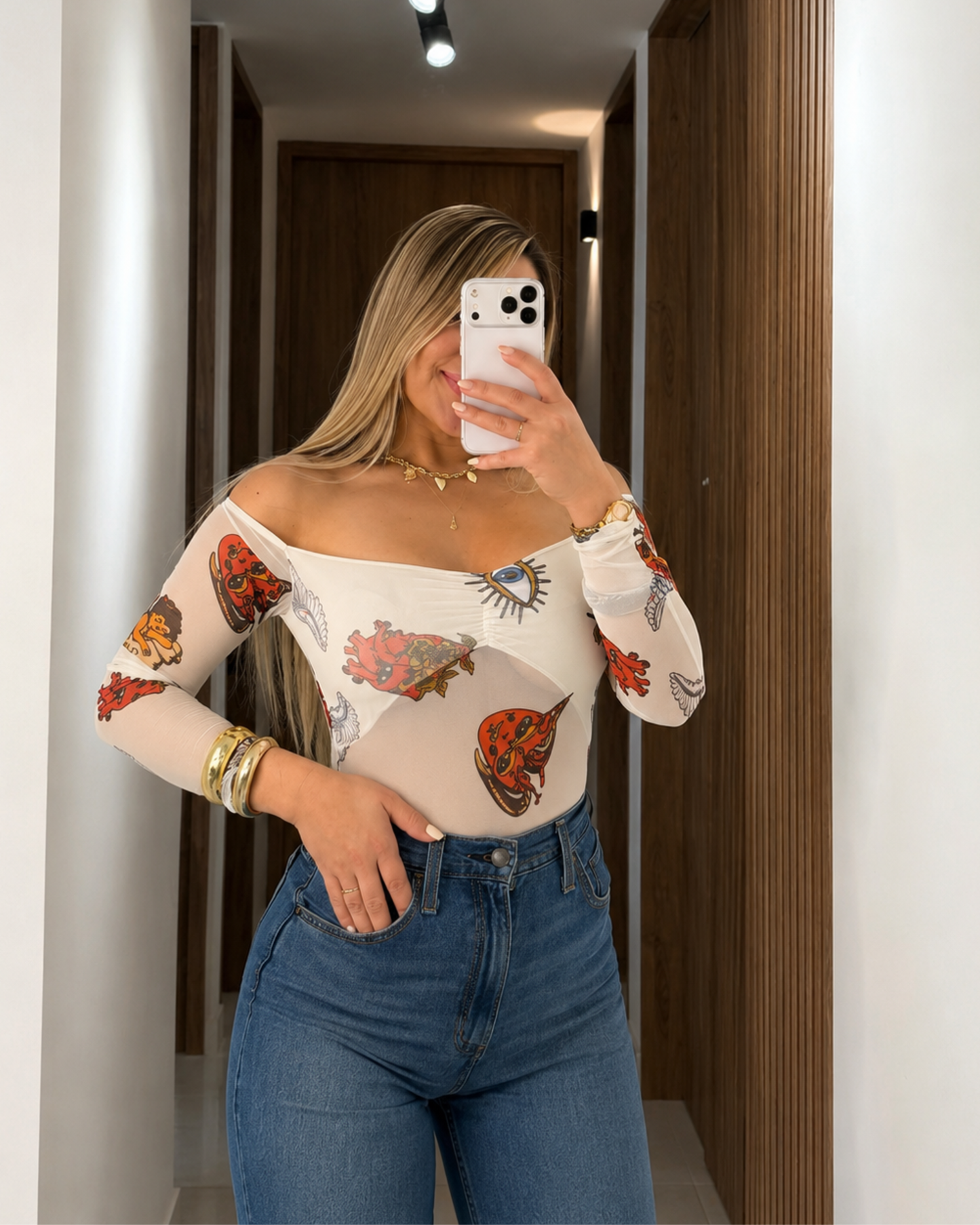 Bodi Ari Estampado